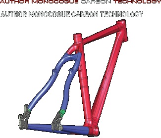 Технологии carbon monocouque велосипедов Author.