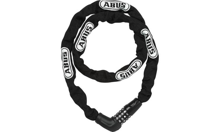Замок вело цепь 5мм, код 4-х разр, Steel-O-Chain 5805C/110см, ABUS