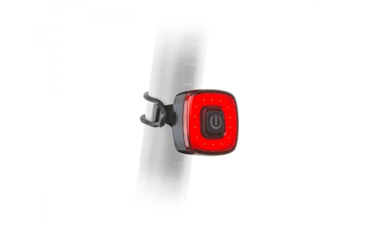 Фонарь задний 14 диодов COB LED A-SQUARE  Li-pol/300 mAh.+кабель. AUTHOR