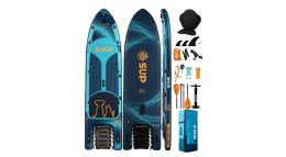 Сапборд двухслойный Aqua Fan PRO 353х91х15 см 