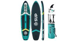 Сапборд двухслойный E-SUP AZURE 11' (335х84х15 см) для серфинга и отдыха