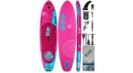 Сапборд двухслойный E-SUP PINK CARNATION 350х88х15 см