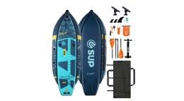 Каяк-сапборд надувной E-SUP TRANQUIL 335x119x15 см для рыбалки