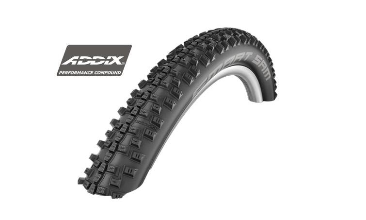 Покрышка 26x2.10 (54-559) SMART SAM Perf, RaceGuard B/B-SK+RT. SCHWALBE